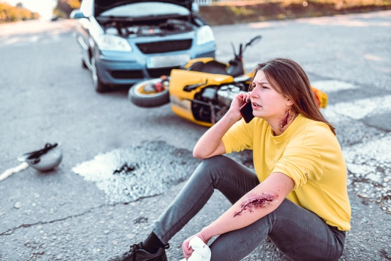 Motorcycle Accident in Baltimore, Md